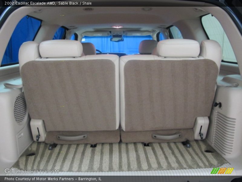 Sable Black / Shale 2002 Cadillac Escalade AWD