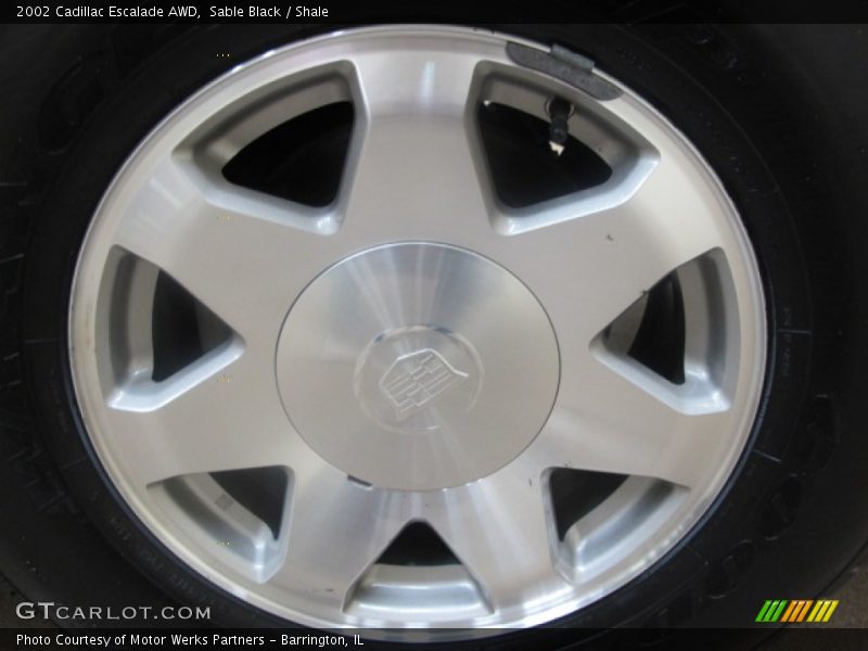 Sable Black / Shale 2002 Cadillac Escalade AWD