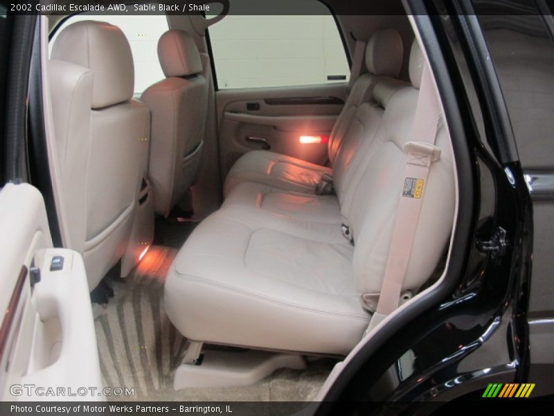 Sable Black / Shale 2002 Cadillac Escalade AWD