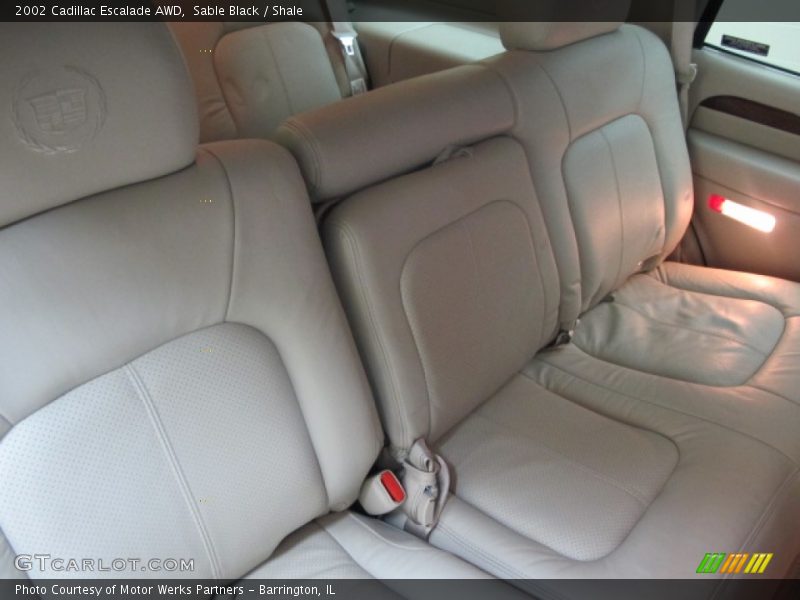 Sable Black / Shale 2002 Cadillac Escalade AWD