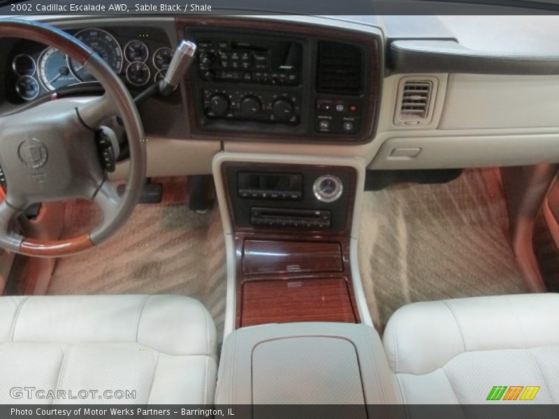 Sable Black / Shale 2002 Cadillac Escalade AWD