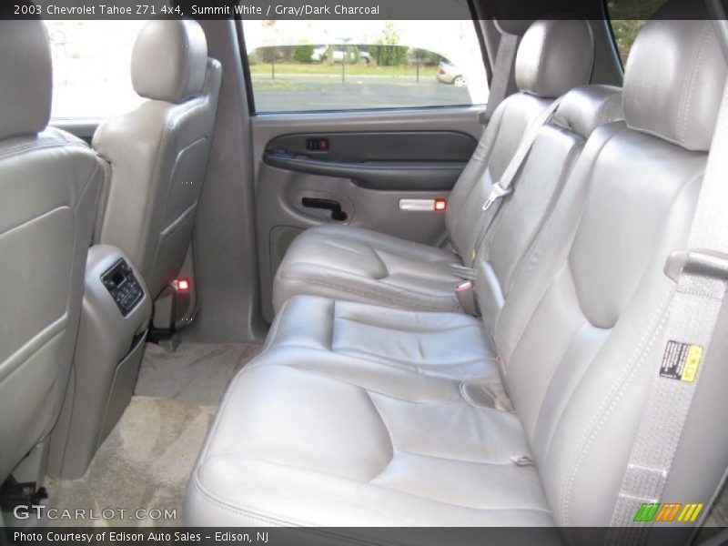 Summit White / Gray/Dark Charcoal 2003 Chevrolet Tahoe Z71 4x4