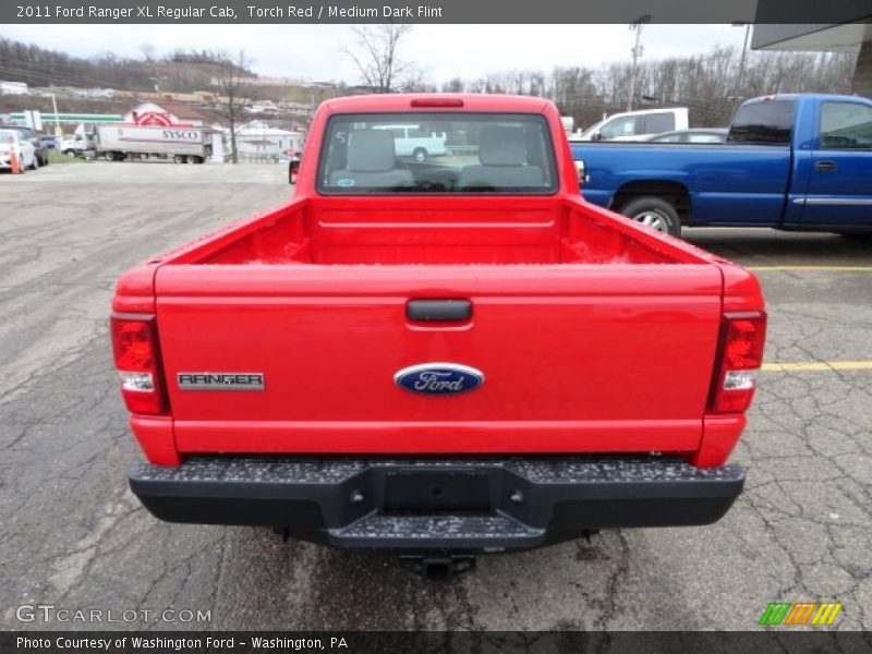 Torch Red / Medium Dark Flint 2011 Ford Ranger XL Regular Cab