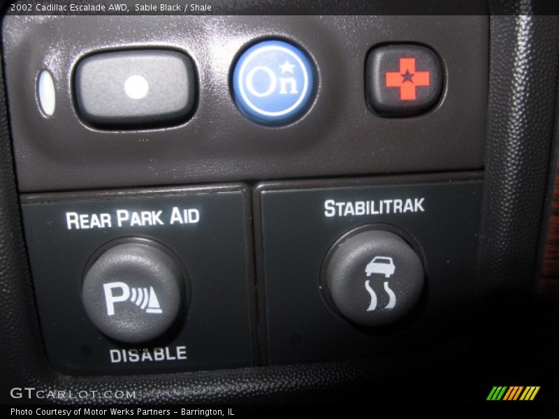 Sable Black / Shale 2002 Cadillac Escalade AWD
