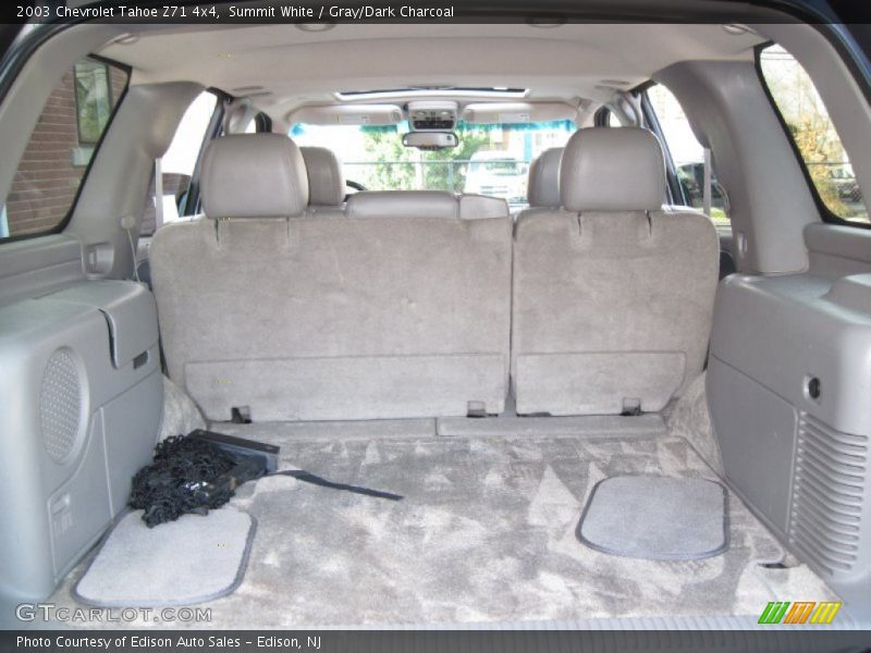 Summit White / Gray/Dark Charcoal 2003 Chevrolet Tahoe Z71 4x4
