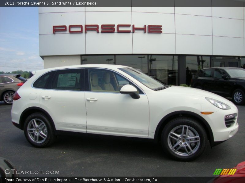  2011 Cayenne S Sand White