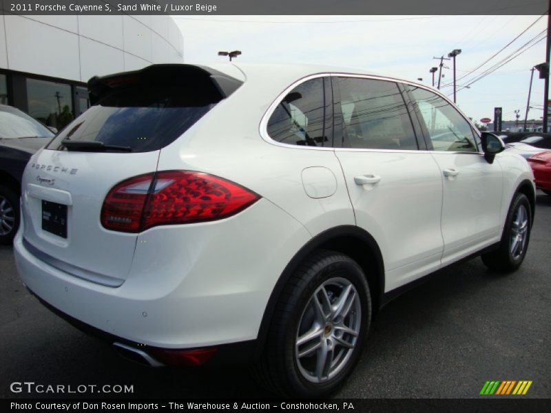 Sand White / Luxor Beige 2011 Porsche Cayenne S