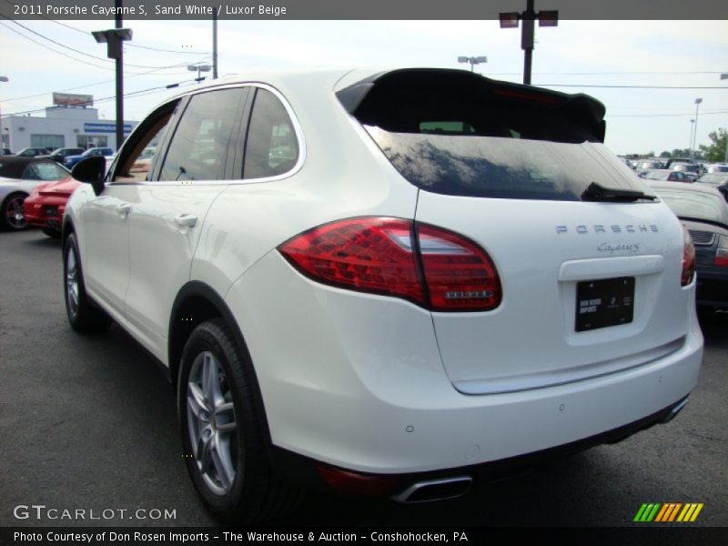 Sand White / Luxor Beige 2011 Porsche Cayenne S