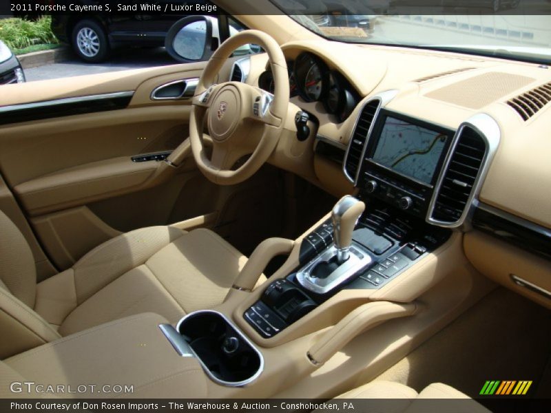  2011 Cayenne S Luxor Beige Interior