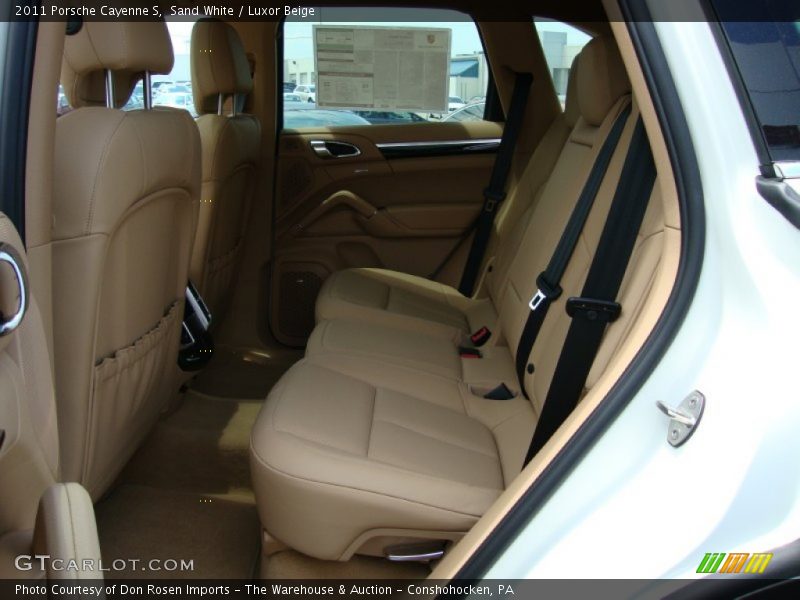 Sand White / Luxor Beige 2011 Porsche Cayenne S