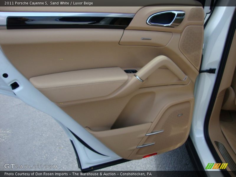 Sand White / Luxor Beige 2011 Porsche Cayenne S