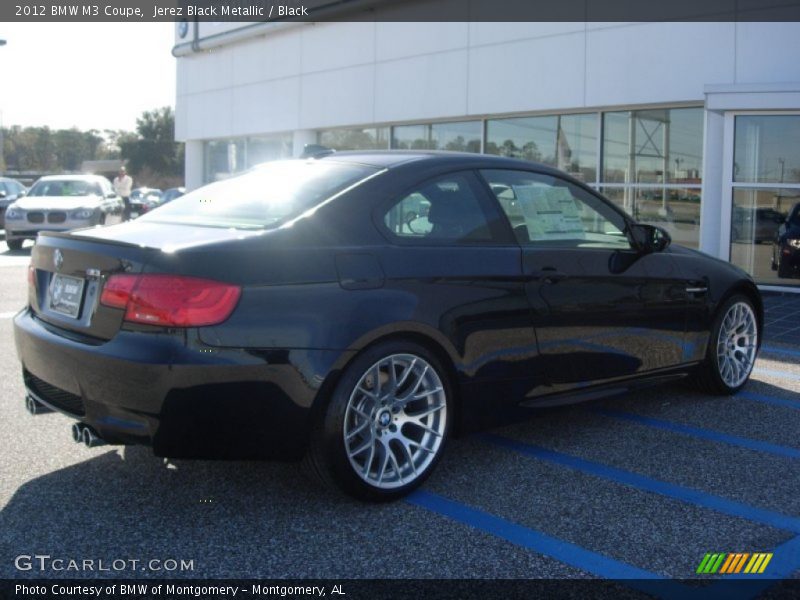 Jerez Black Metallic / Black 2012 BMW M3 Coupe