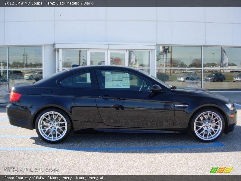  2012 M3 Coupe Jerez Black Metallic