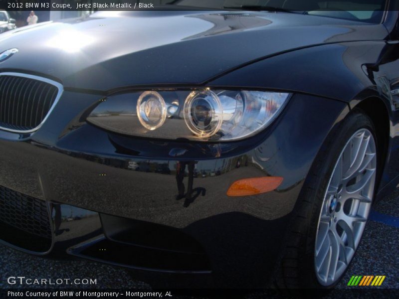 Jerez Black Metallic / Black 2012 BMW M3 Coupe