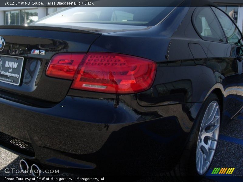 Jerez Black Metallic / Black 2012 BMW M3 Coupe