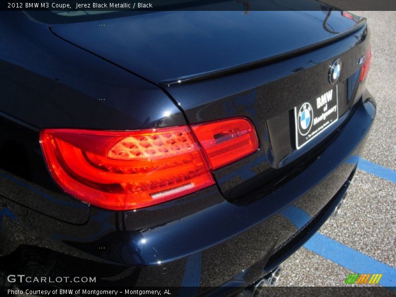 Jerez Black Metallic / Black 2012 BMW M3 Coupe