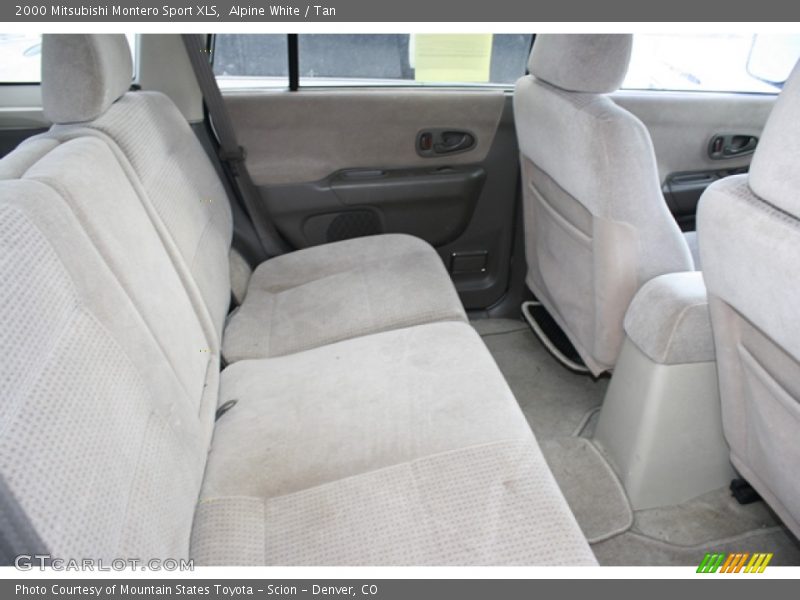 Alpine White / Tan 2000 Mitsubishi Montero Sport XLS