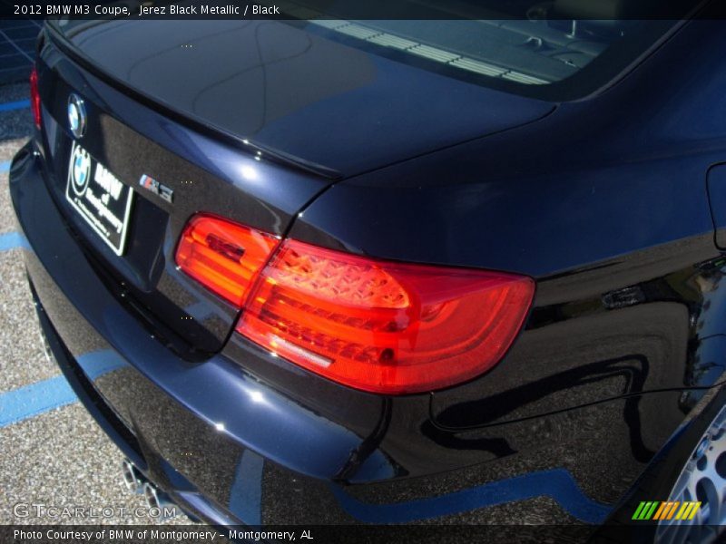 Jerez Black Metallic / Black 2012 BMW M3 Coupe