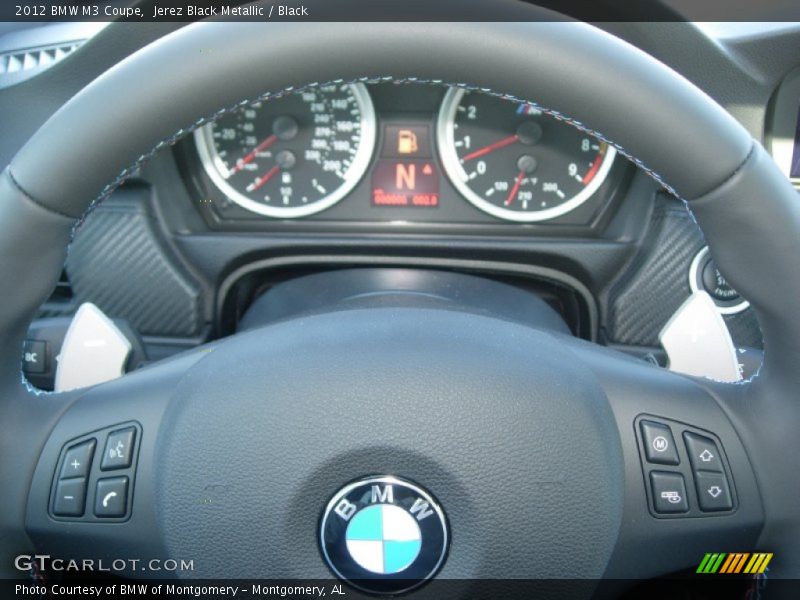 Jerez Black Metallic / Black 2012 BMW M3 Coupe