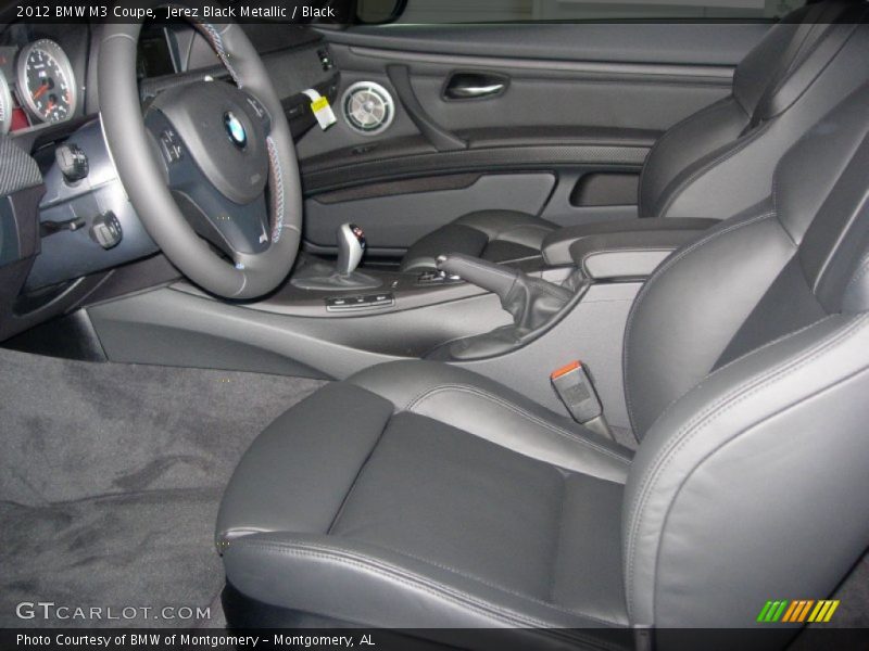  2012 M3 Coupe Black Interior