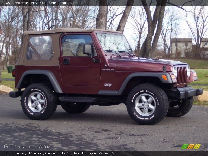  2001 Wrangler SE 4x4 Sienna Pearl