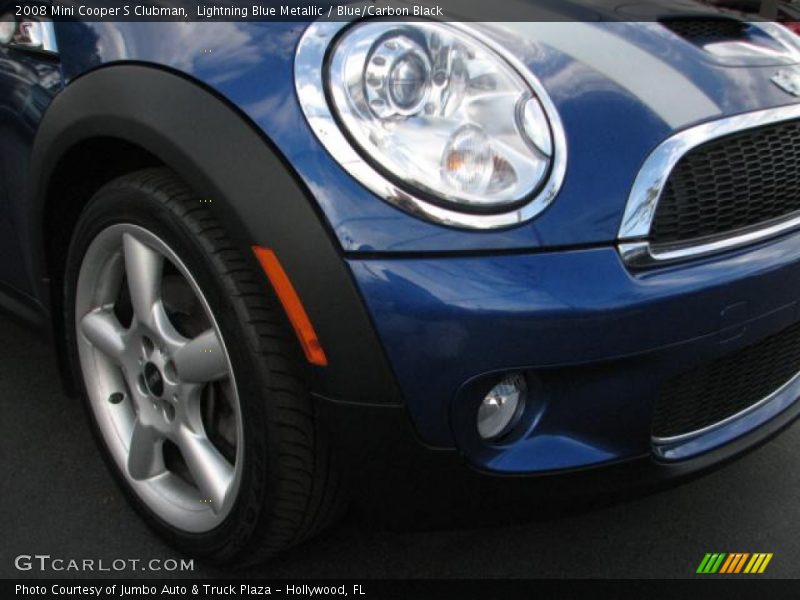 Lightning Blue Metallic / Blue/Carbon Black 2008 Mini Cooper S Clubman