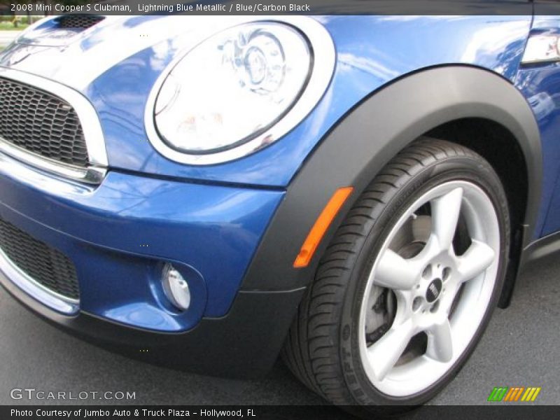 Lightning Blue Metallic / Blue/Carbon Black 2008 Mini Cooper S Clubman