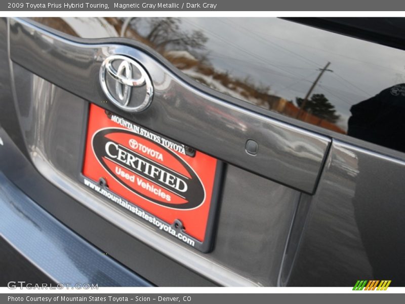 Magnetic Gray Metallic / Dark Gray 2009 Toyota Prius Hybrid Touring