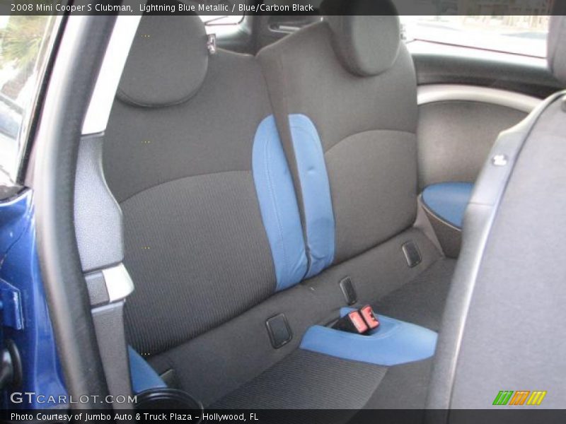 Lightning Blue Metallic / Blue/Carbon Black 2008 Mini Cooper S Clubman