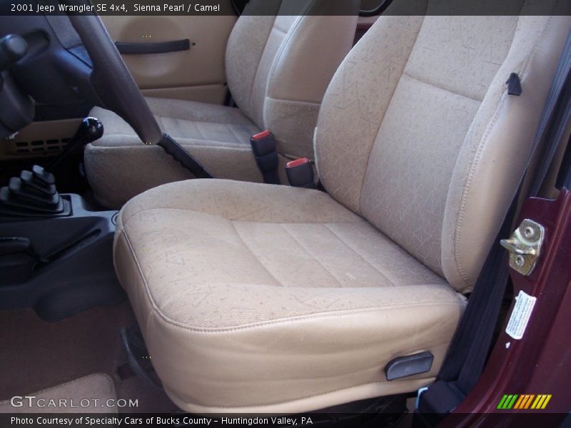 Sienna Pearl / Camel 2001 Jeep Wrangler SE 4x4