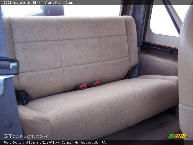 2001 Wrangler SE 4x4 Camel Interior