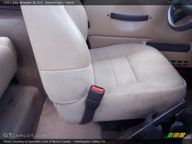 Sienna Pearl / Camel 2001 Jeep Wrangler SE 4x4