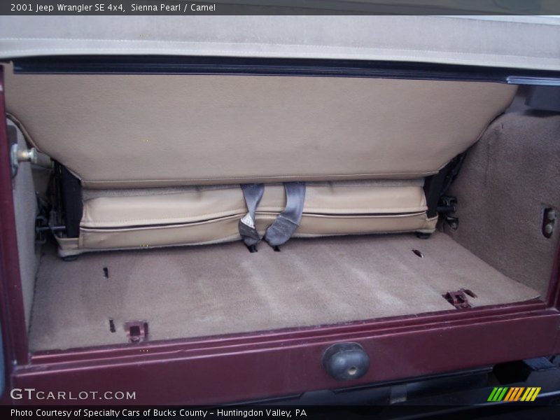Sienna Pearl / Camel 2001 Jeep Wrangler SE 4x4