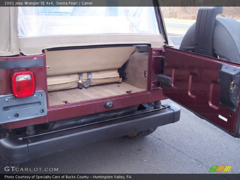 Sienna Pearl / Camel 2001 Jeep Wrangler SE 4x4