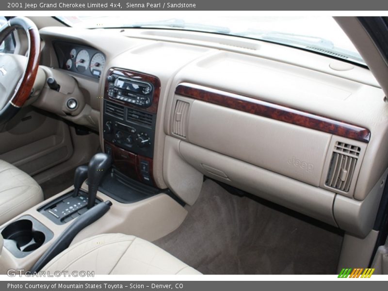 Sienna Pearl / Sandstone 2001 Jeep Grand Cherokee Limited 4x4