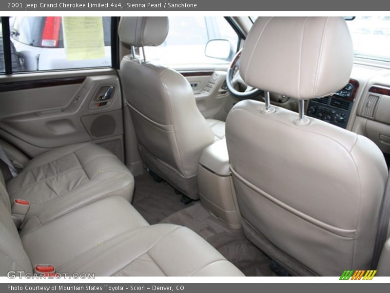 Sienna Pearl / Sandstone 2001 Jeep Grand Cherokee Limited 4x4