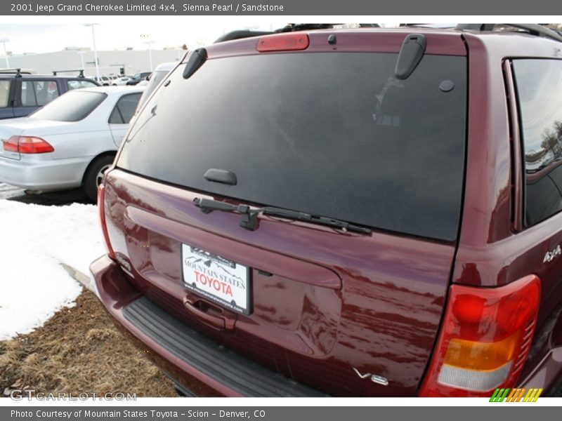 Sienna Pearl / Sandstone 2001 Jeep Grand Cherokee Limited 4x4