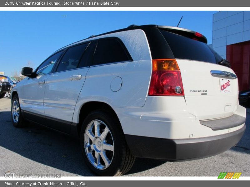 Stone White / Pastel Slate Gray 2008 Chrysler Pacifica Touring