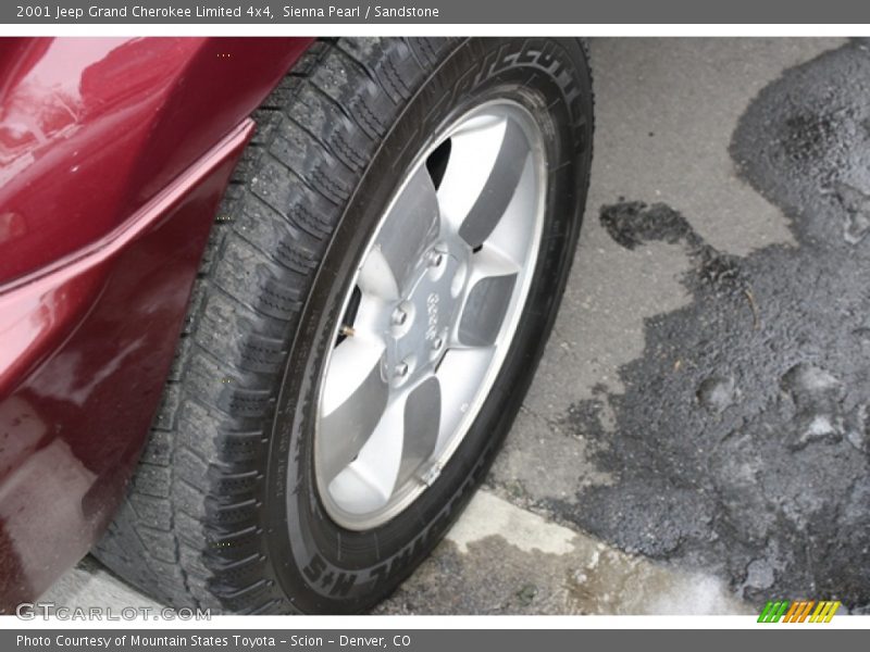 Sienna Pearl / Sandstone 2001 Jeep Grand Cherokee Limited 4x4