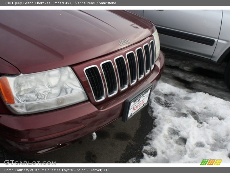 Sienna Pearl / Sandstone 2001 Jeep Grand Cherokee Limited 4x4