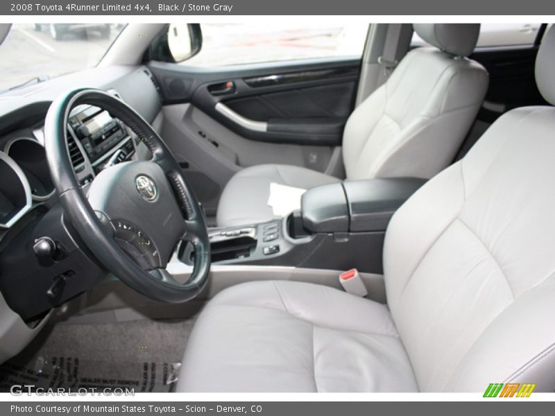 Black / Stone Gray 2008 Toyota 4Runner Limited 4x4