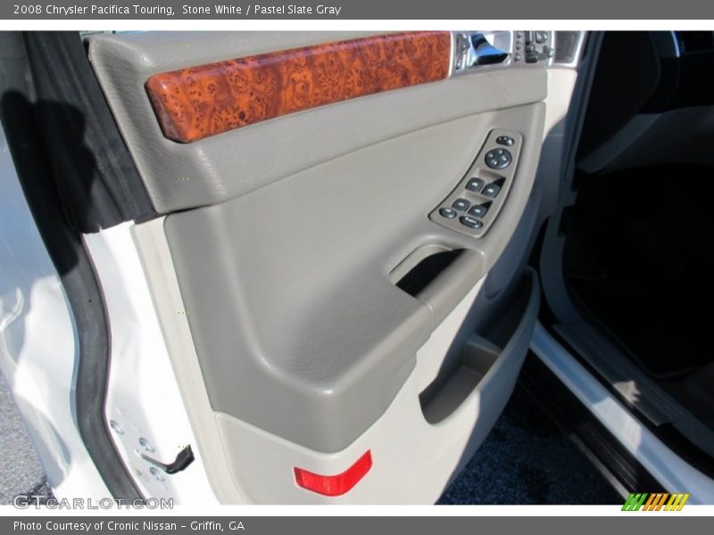 Stone White / Pastel Slate Gray 2008 Chrysler Pacifica Touring