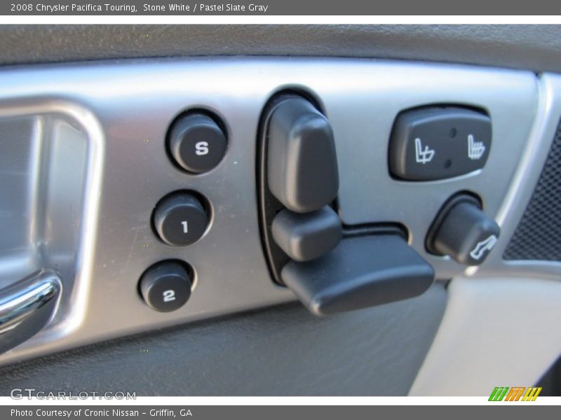 Stone White / Pastel Slate Gray 2008 Chrysler Pacifica Touring