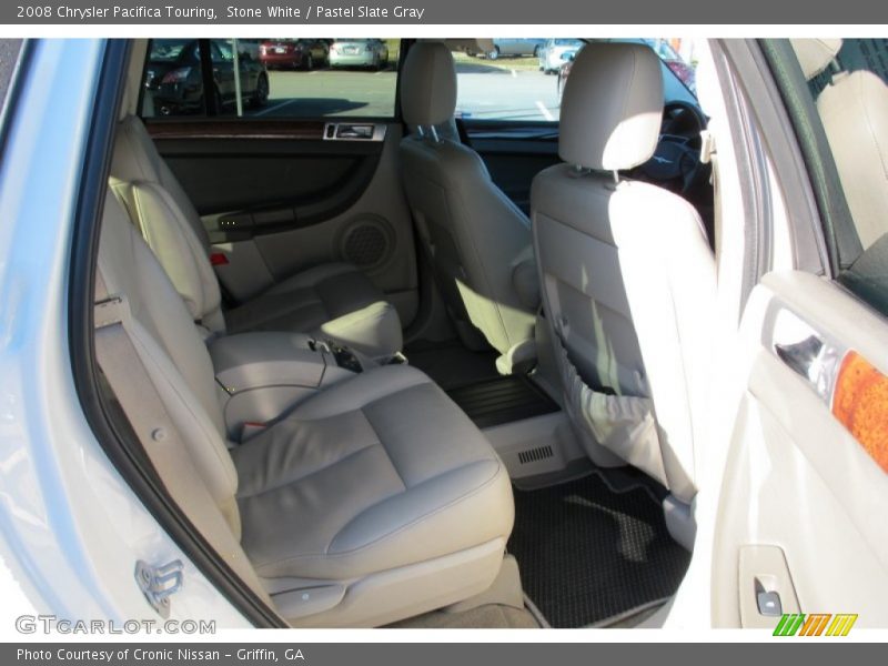 Stone White / Pastel Slate Gray 2008 Chrysler Pacifica Touring