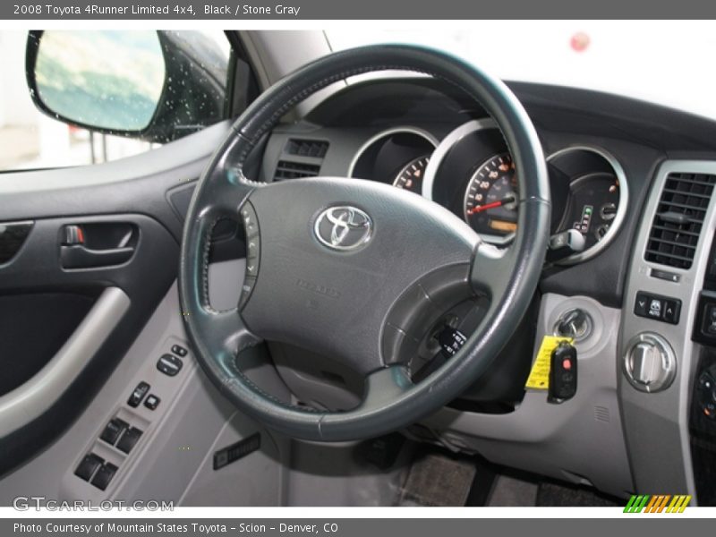 Black / Stone Gray 2008 Toyota 4Runner Limited 4x4