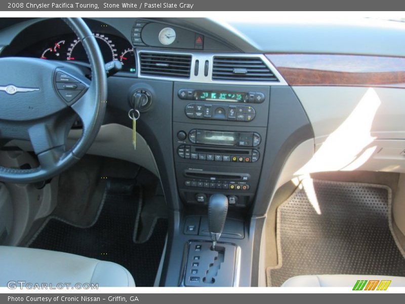 Stone White / Pastel Slate Gray 2008 Chrysler Pacifica Touring
