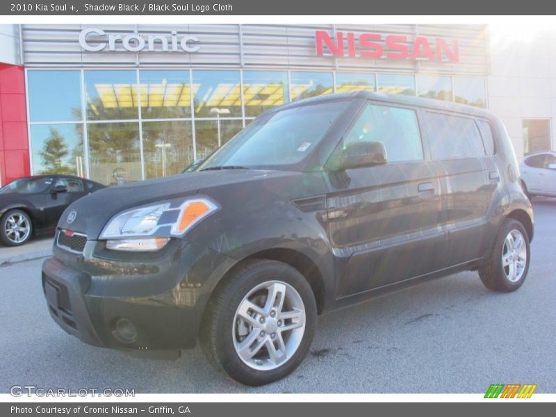 Shadow Black / Black Soul Logo Cloth 2010 Kia Soul +