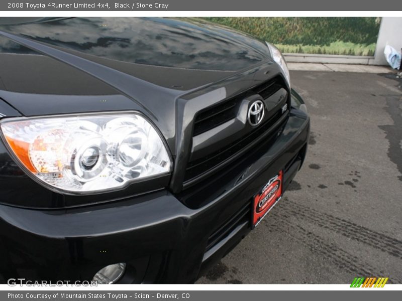 Black / Stone Gray 2008 Toyota 4Runner Limited 4x4