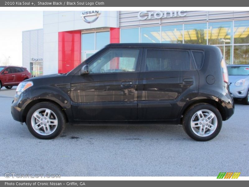 Shadow Black / Black Soul Logo Cloth 2010 Kia Soul +