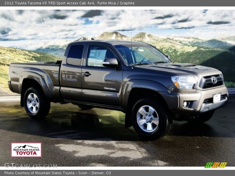 Pyrite Mica / Graphite 2012 Toyota Tacoma V6 TRD Sport Access Cab 4x4